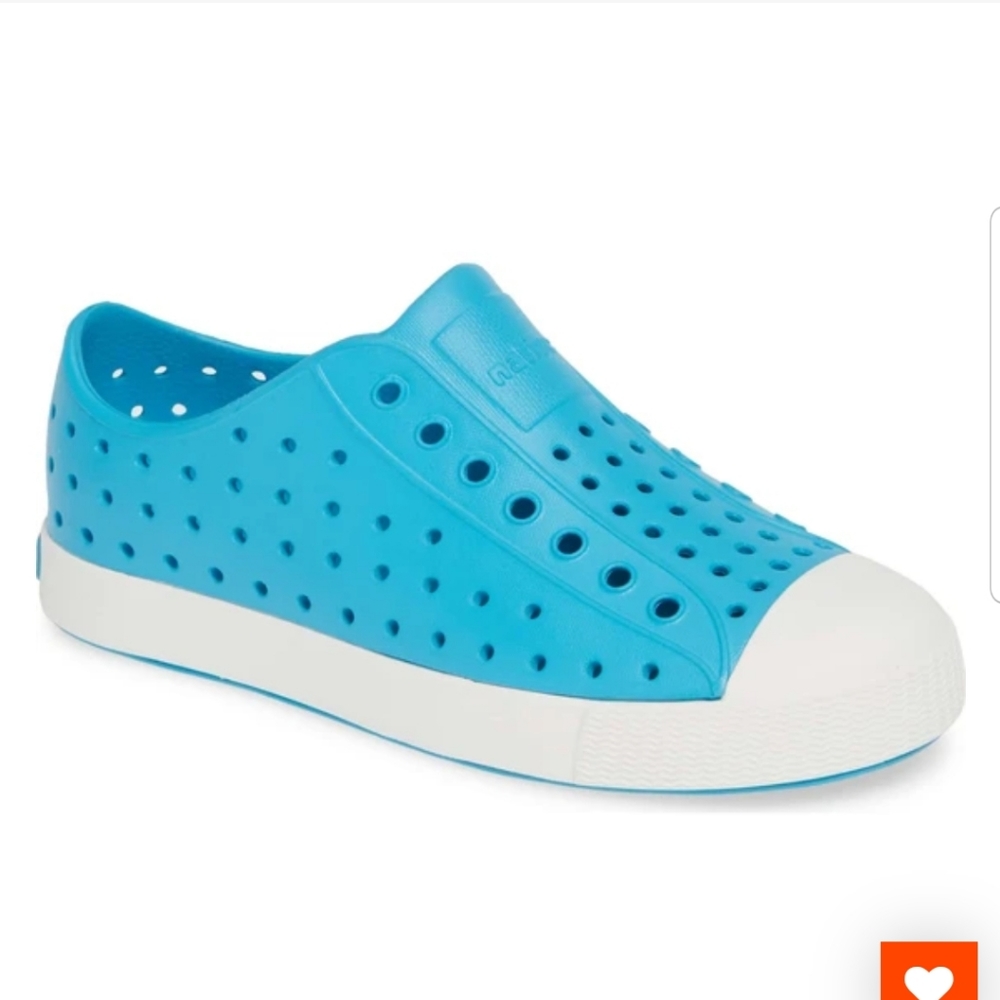 Native Jefferson Child glow 7C unisex shoes blue
